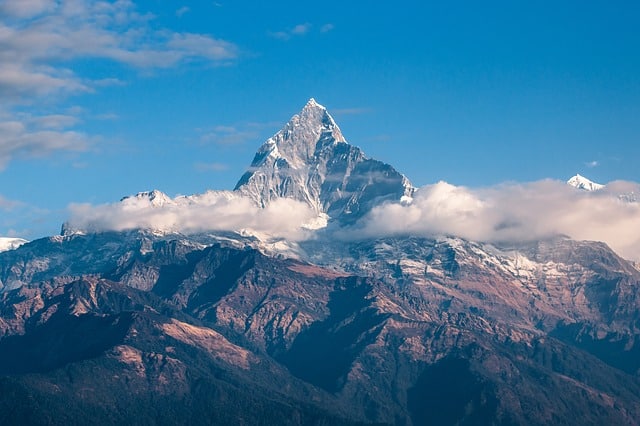 mountain himalaya nepal trekking